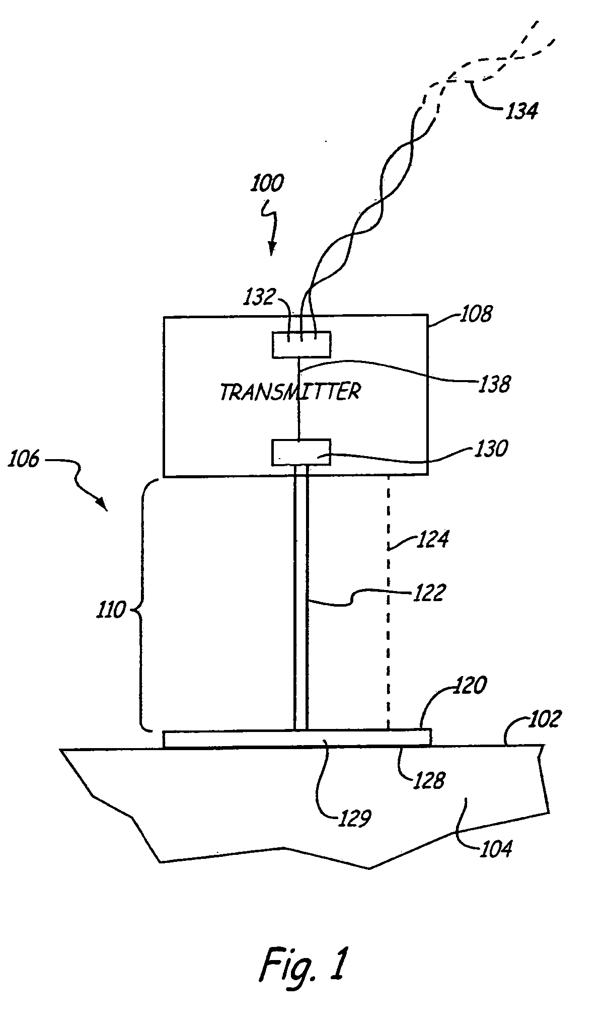 High temperature pressure transmitter assembly