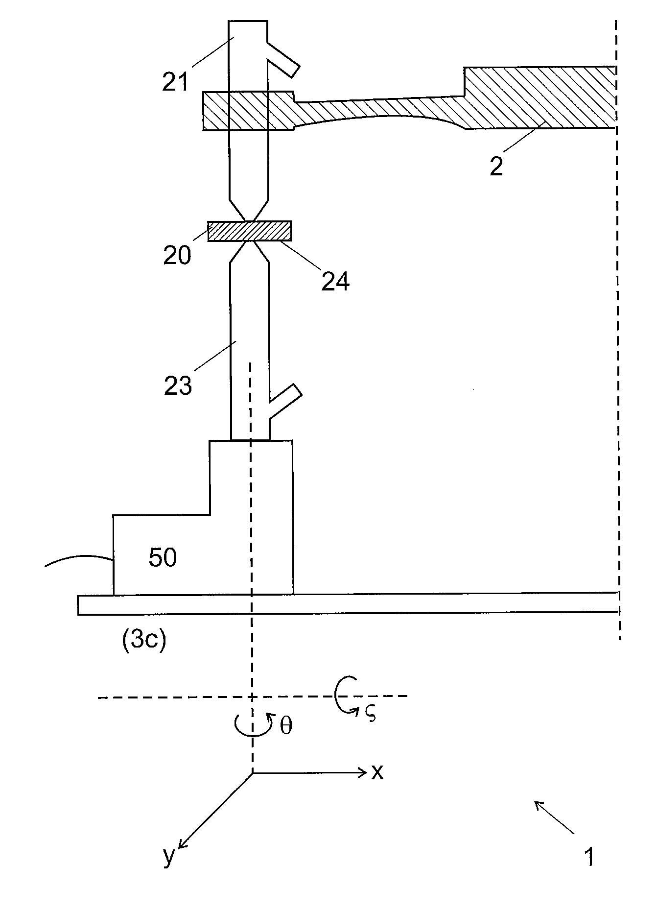 Method and device for aligning components