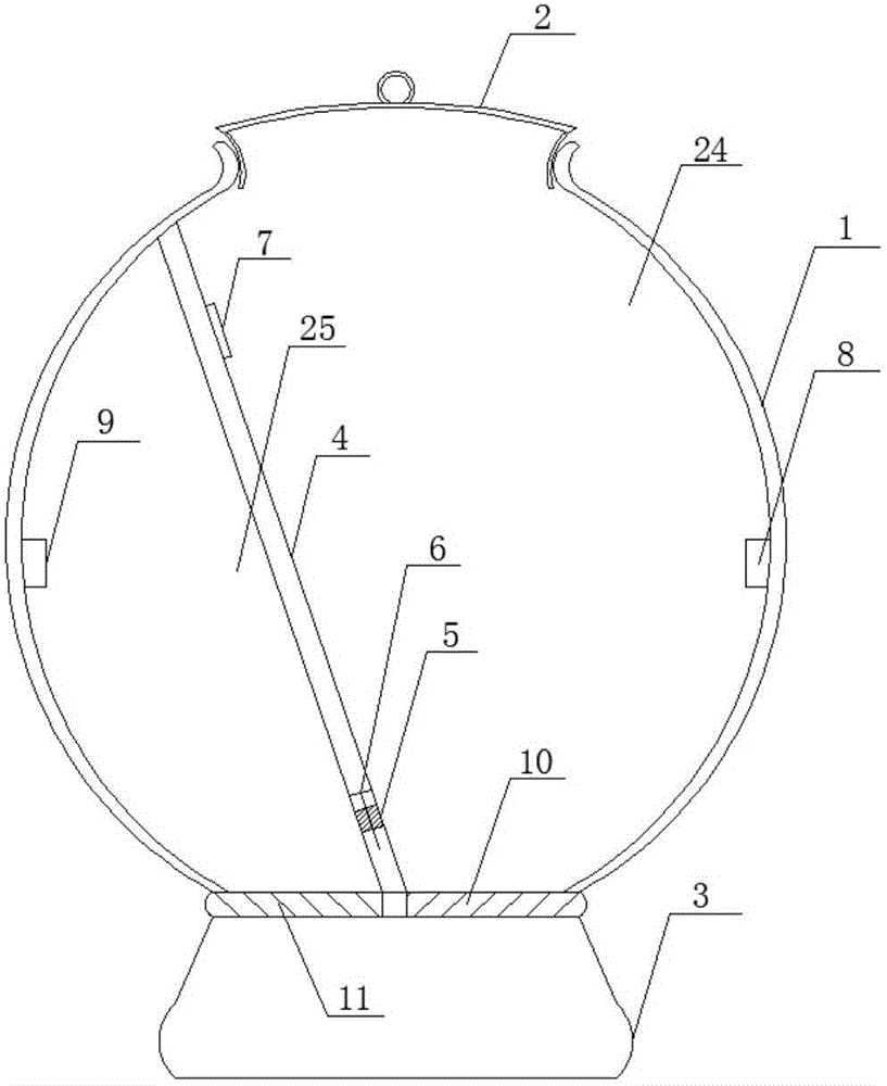 Water temperature adjustable type kettle