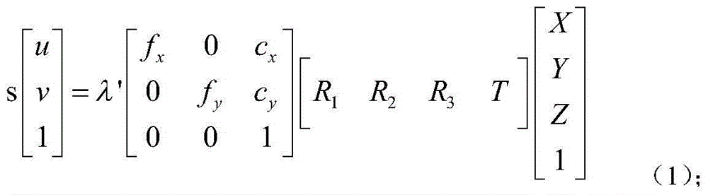 Mobile terminal camera calibrating method