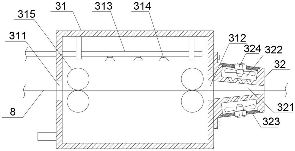 Polyglycolic acid wire-drawing equipment