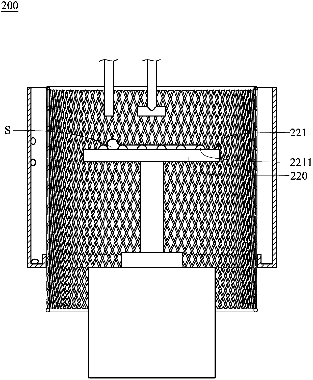 Biological sample dividing machine and biological sample dividing method