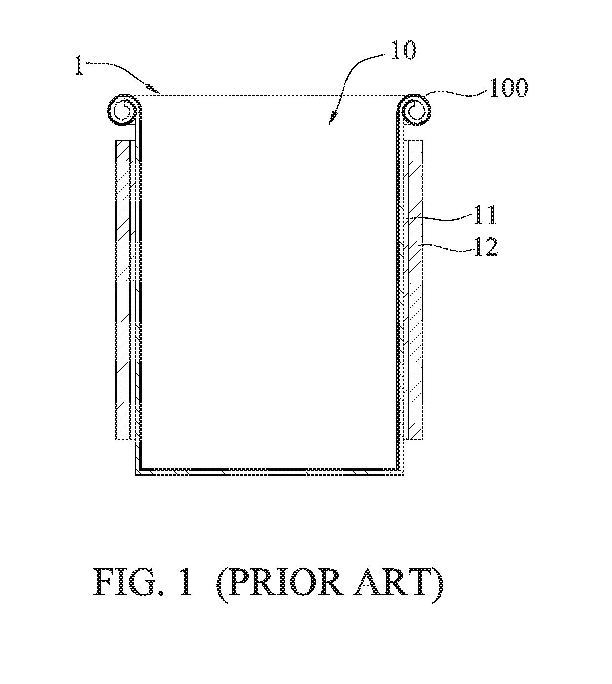 Cutting tool structure, apparatus thereof, and laminated structure for making a heat-retaining container