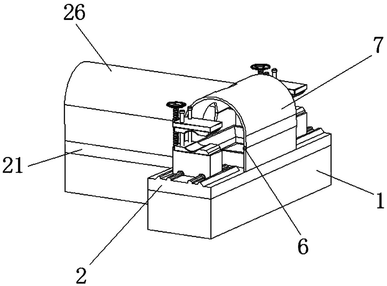 Comprehensive inspection test bench for commercial vehicle rear axle assembly