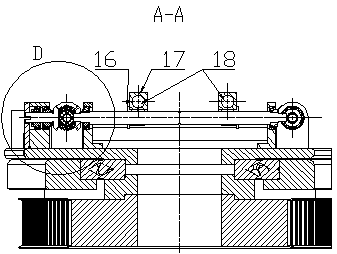 Electric chuck based on bevel gear