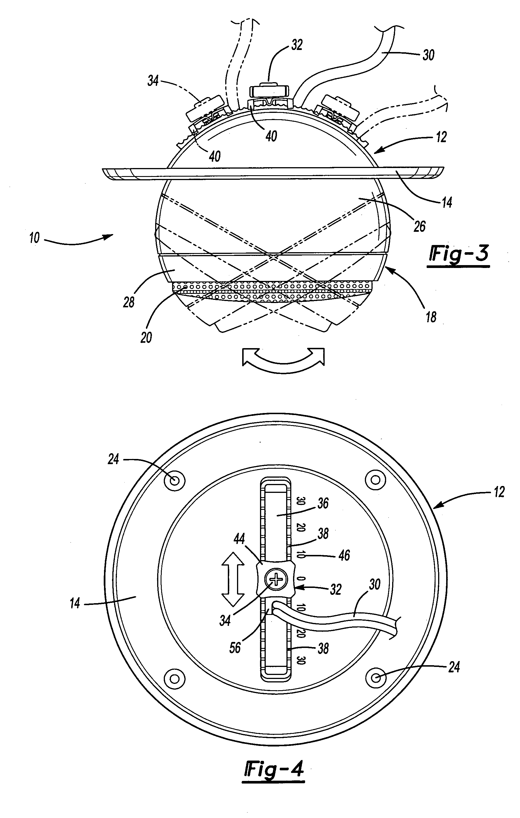 Audio speaker with partially spherical speaker housing and escutcheon