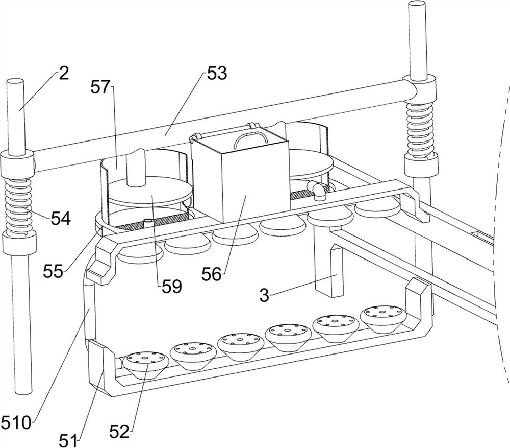 Disinfection device for medical drill bit of orthopedic instrument