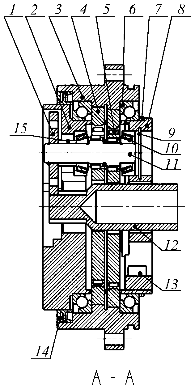 Closed type hypocycloid movable teeth speed reducer