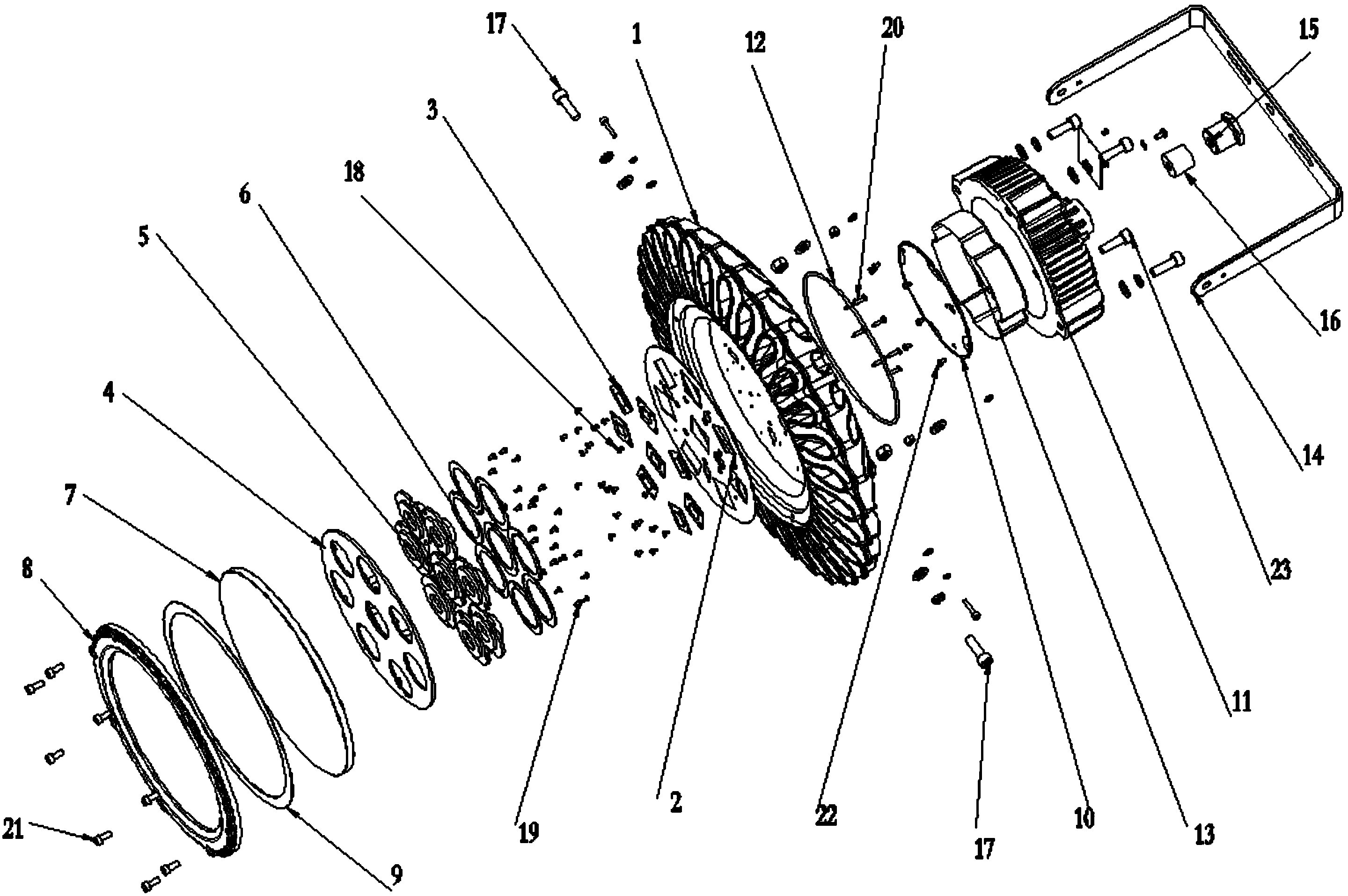 LED (Light-Emitting Diode) explosion-proof lamp