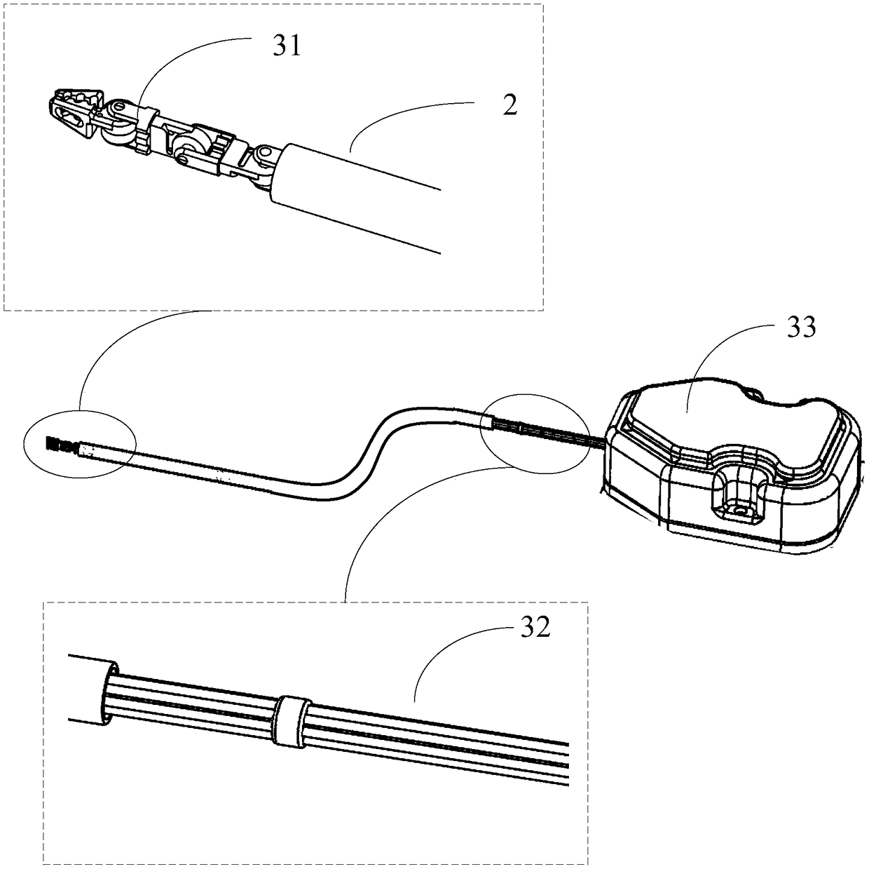 Gastrointestinal surgery auxiliary robot system