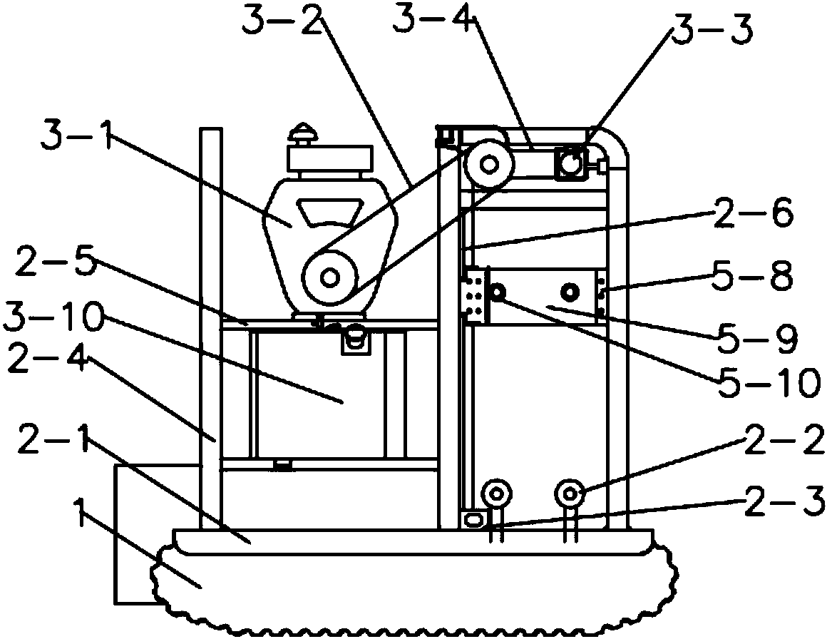 Medlar harvesting machine