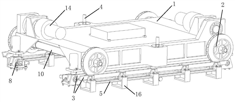 Linear motion device for weightless environment