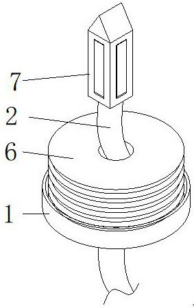 Preparing device for subcutaneous drainage catheter for laparoscopic surgery