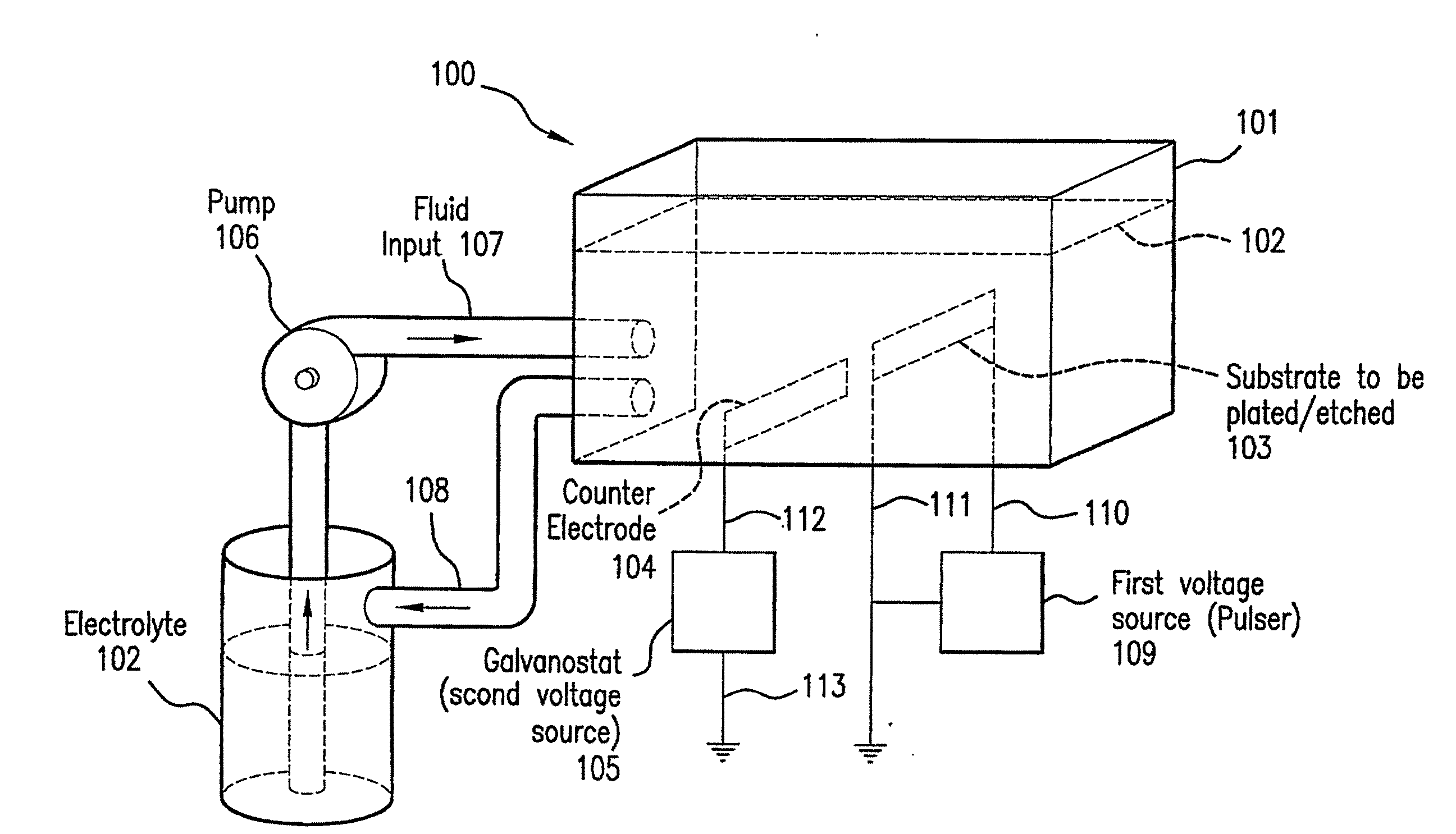 In situ plating and etching of materials covered with a surface film