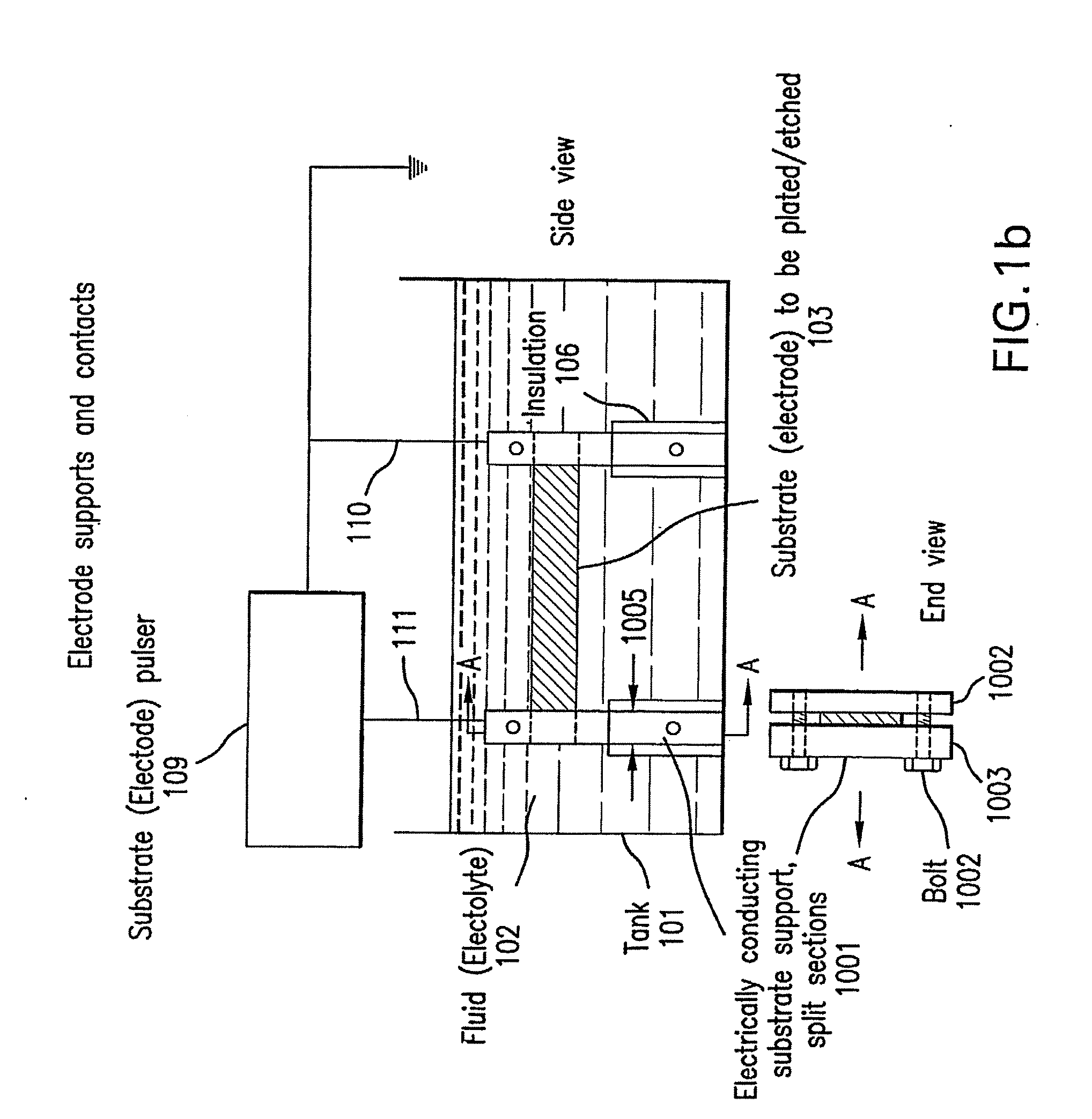 In situ plating and etching of materials covered with a surface film