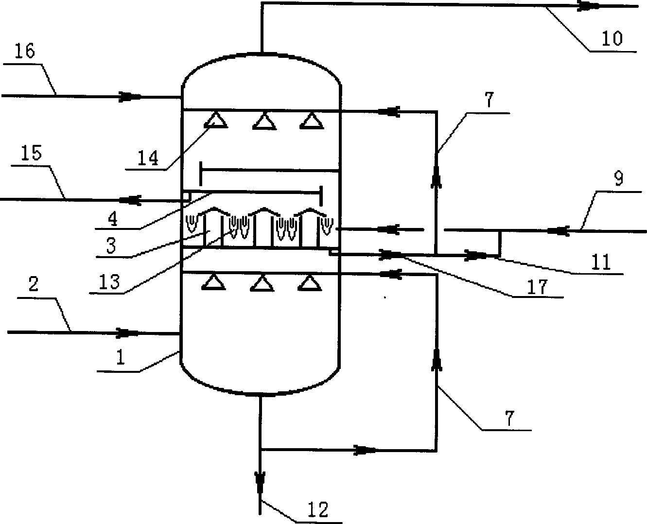 Quick cooling method for allyl nitrile