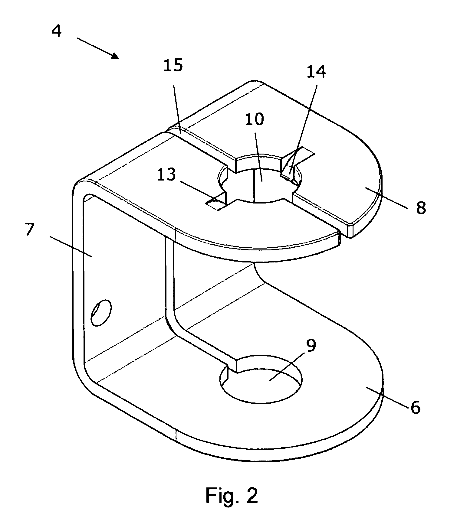 Valve with a solenoid fixed to a plunger tube by a yoke