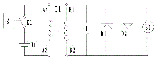 Current and potential transformer polarity test device