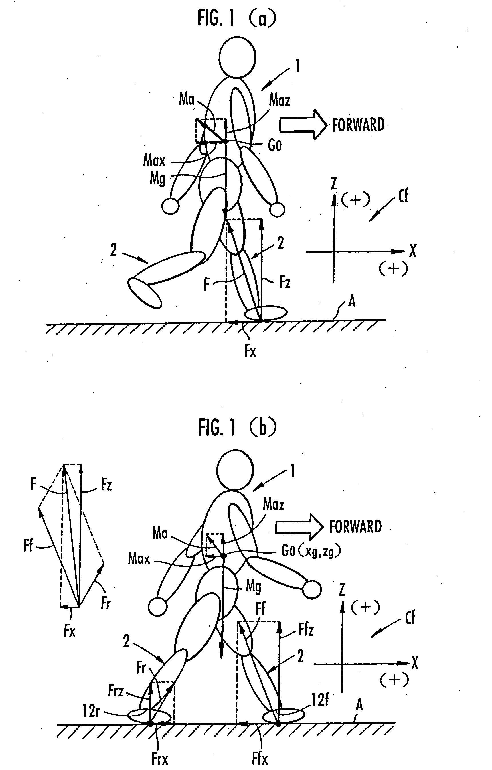 Method of estimating floor reaction of bipedal movable body