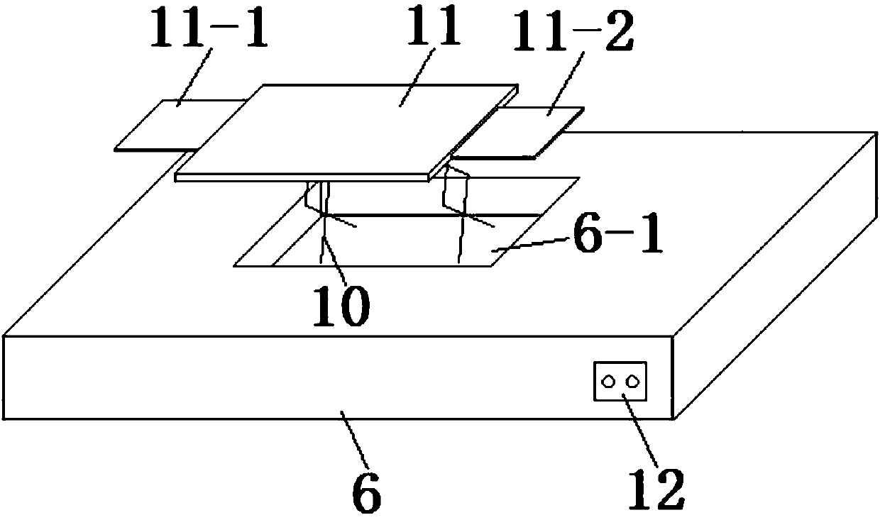 Combined worktable for detecting gene sequence