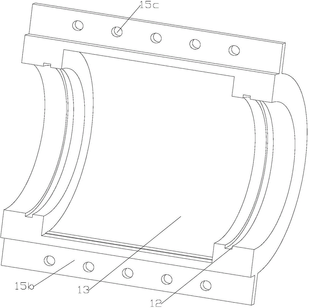 Punching assisting device for fiberglass pipe