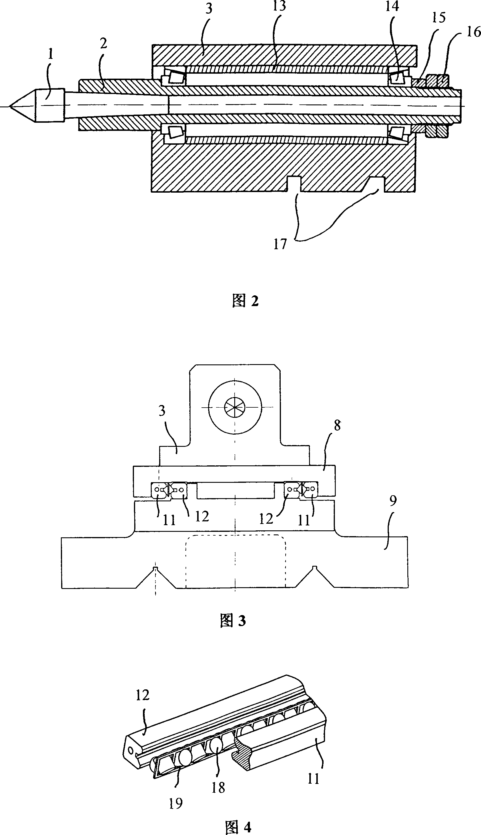 Pneumatic tailstock of numerically controlled lathe