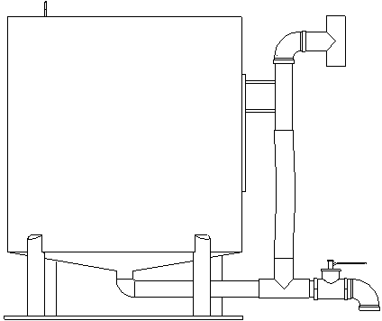 Quantitative mortar circulation system