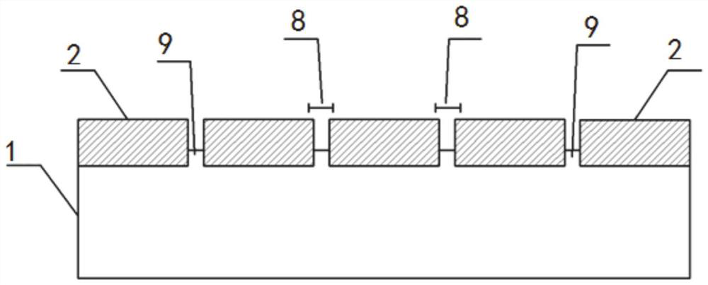 Composite non-bonding flexible pipe, preparation method and application