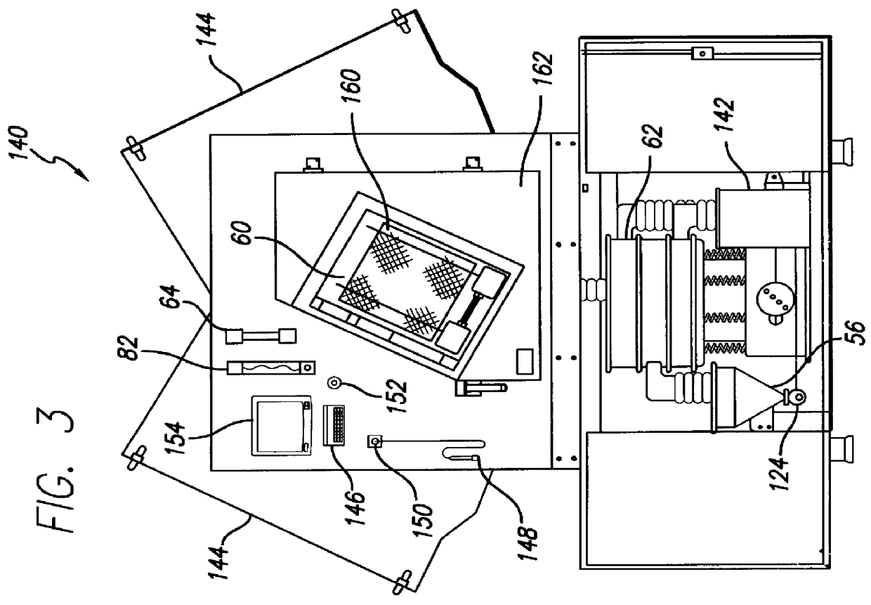 Media assist gaseous nitrogen distribution system for deflashing machine