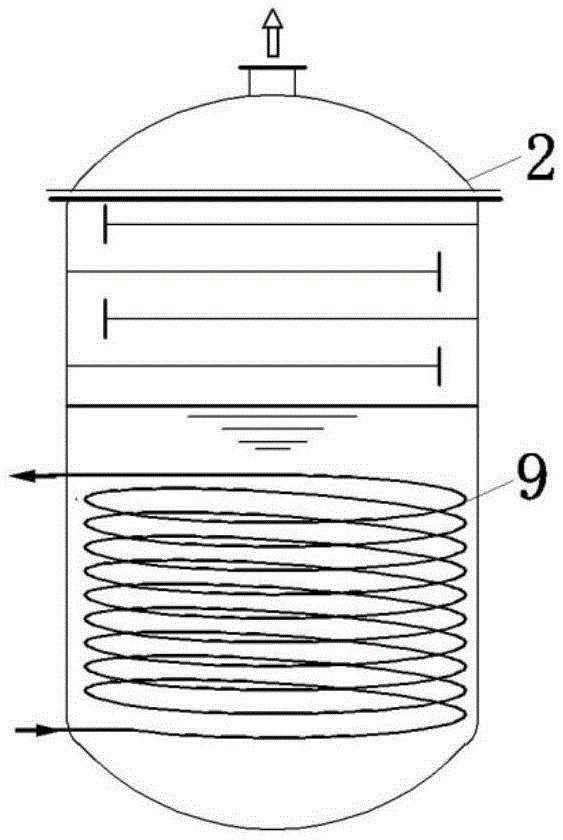 Variable-component refrigerant heat pump hot water unit