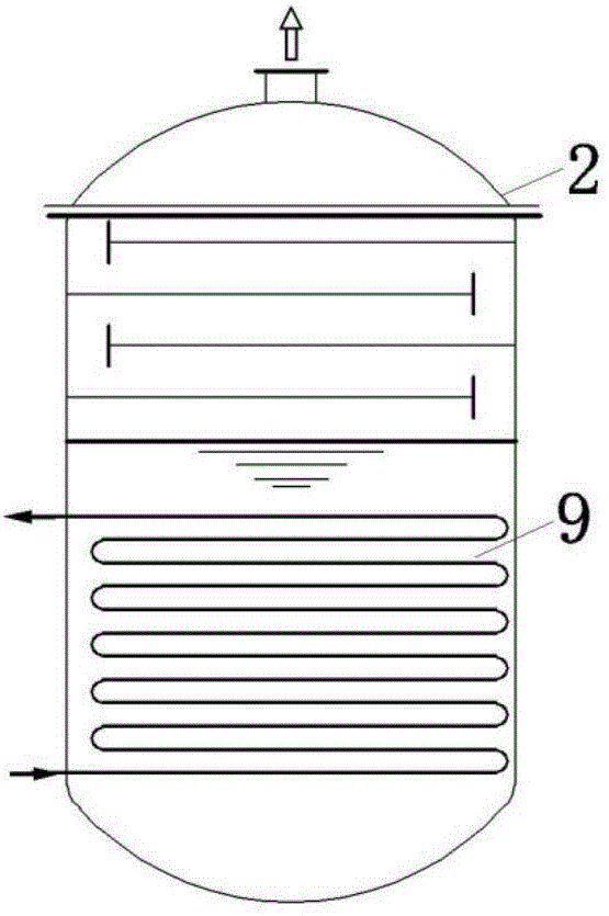 Variable-component refrigerant heat pump hot water unit