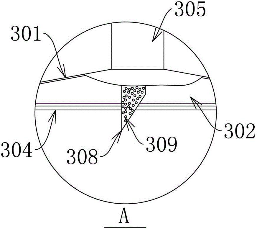 Negative pressure drainage device