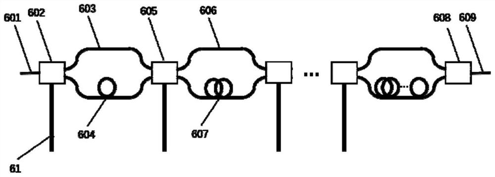 Integrated optical autocorrelator and measurement method based on molybdenum selenide two-photon absorption