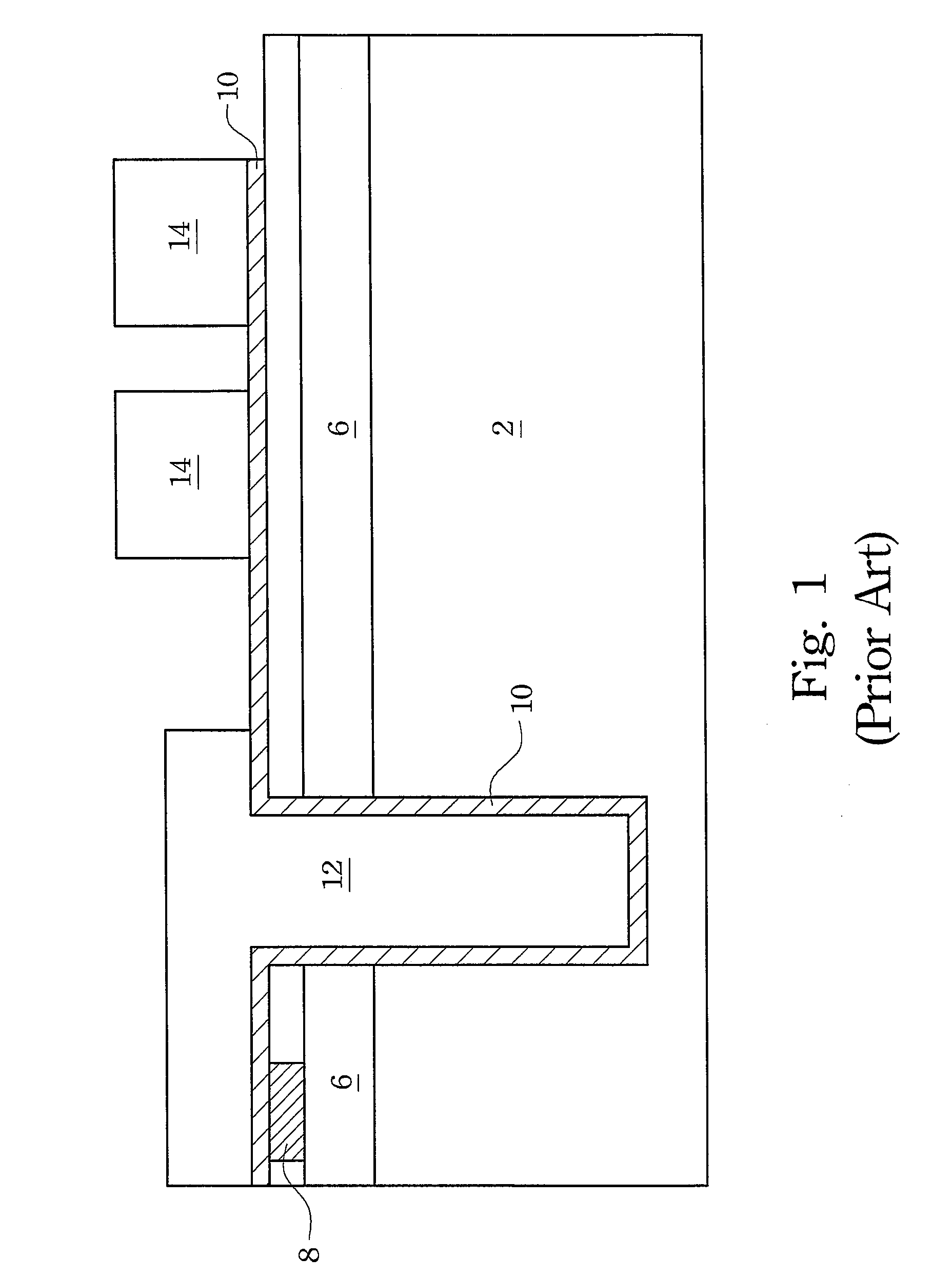 Through-silicon via interconnection formed with a cap layer