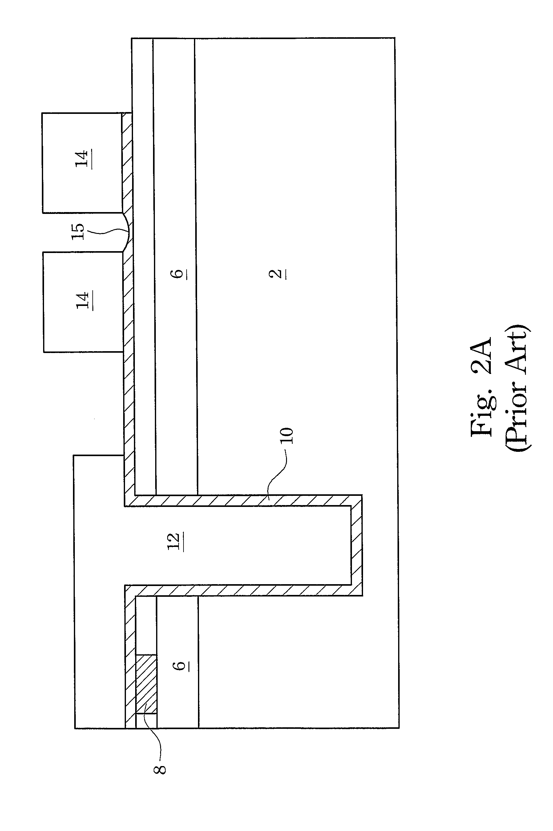 Through-silicon via interconnection formed with a cap layer