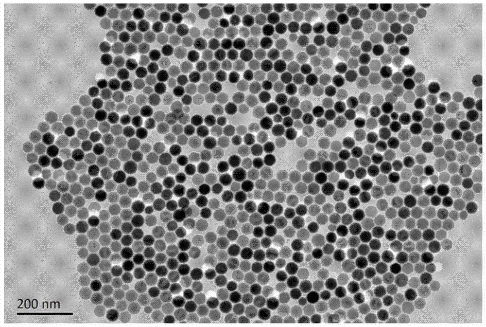 A nanocomposite material used in photodynamic therapy and its preparation method