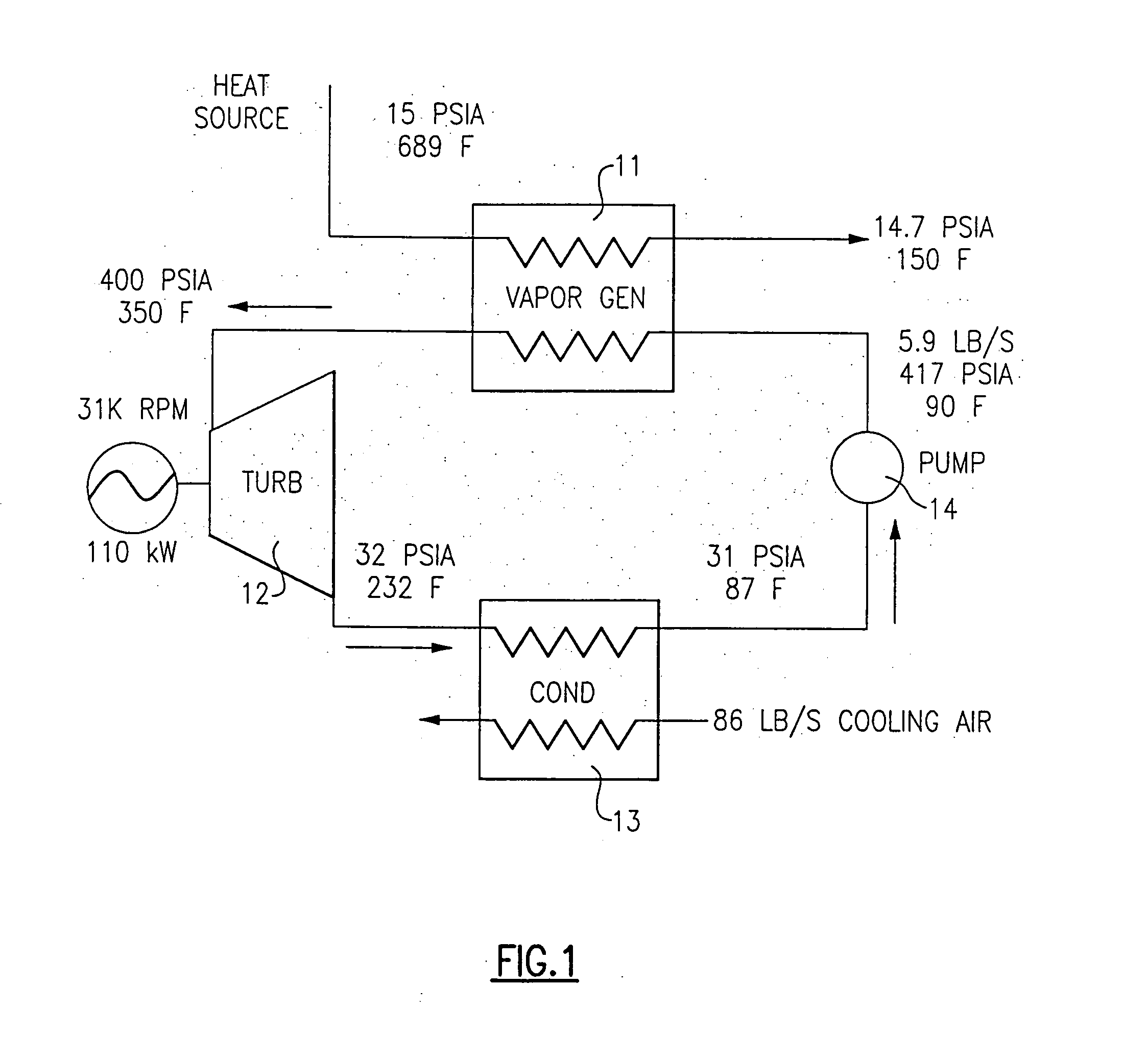 Health monitoring and diagnostic/prognostic system for an ORC plant