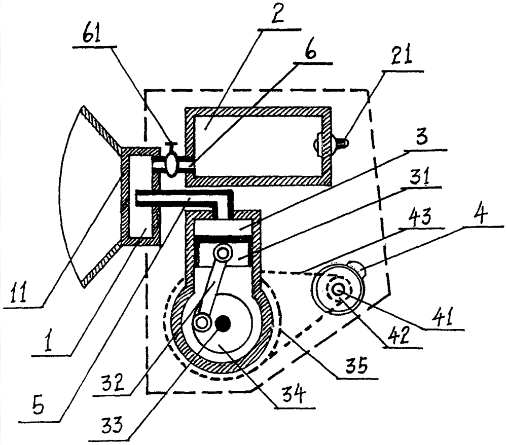 Thermoacoustic driven stirling engine