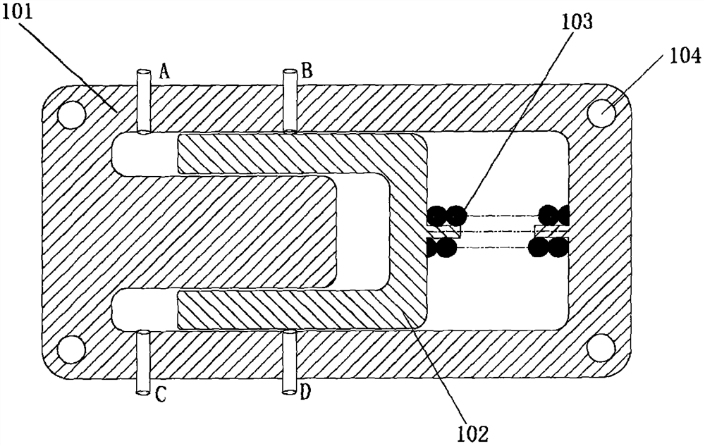 Electric jet printing device capable of dredging spray head through variable-pressure airflow