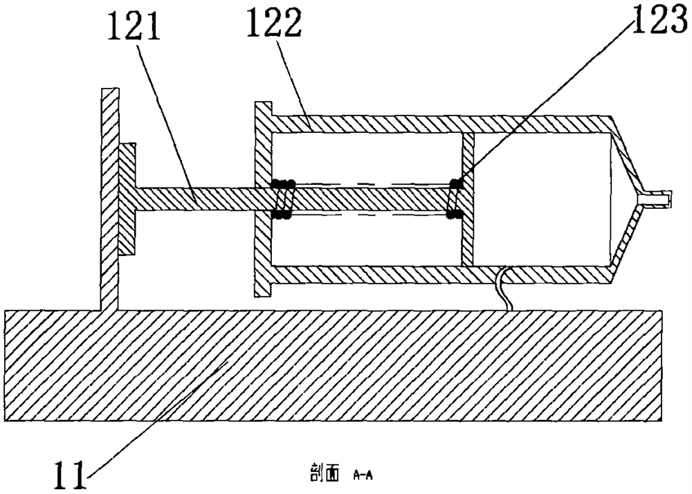 Electric jet printing device capable of dredging spray head through variable-pressure airflow