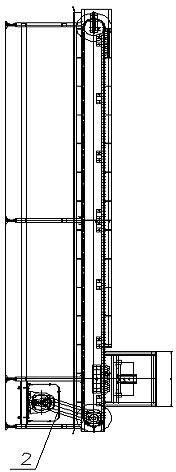 Horizontal bagging machine