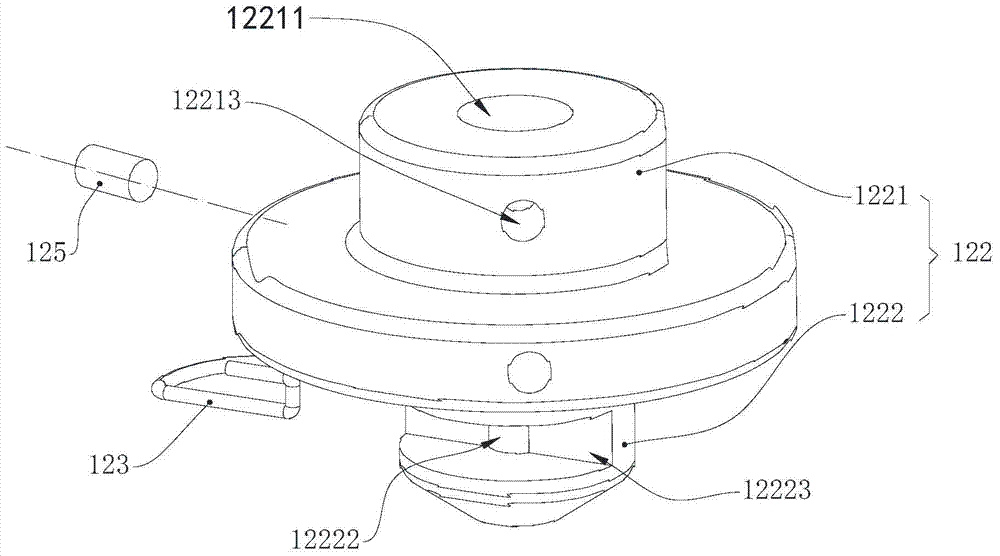 Automatic threading screw machine and screw nut locking device