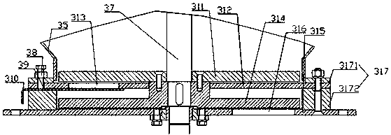 Heavy metal pollution plot remediation device