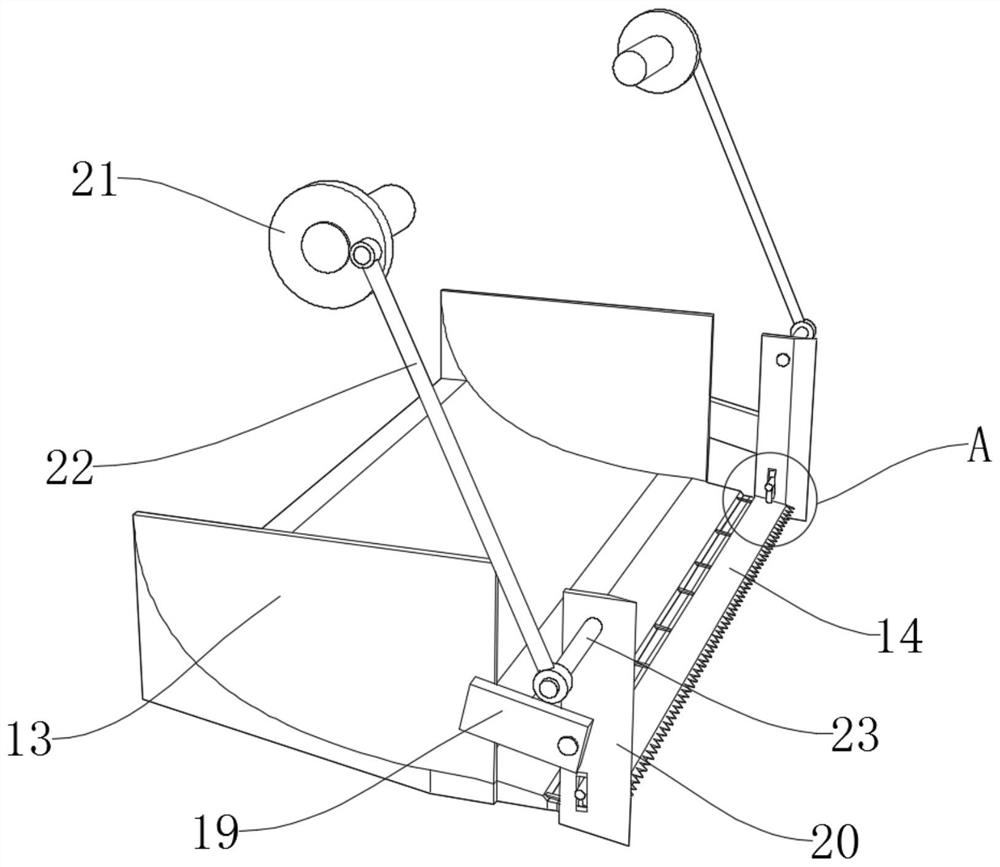 Moss sampling device for geographical environment investigation and use method