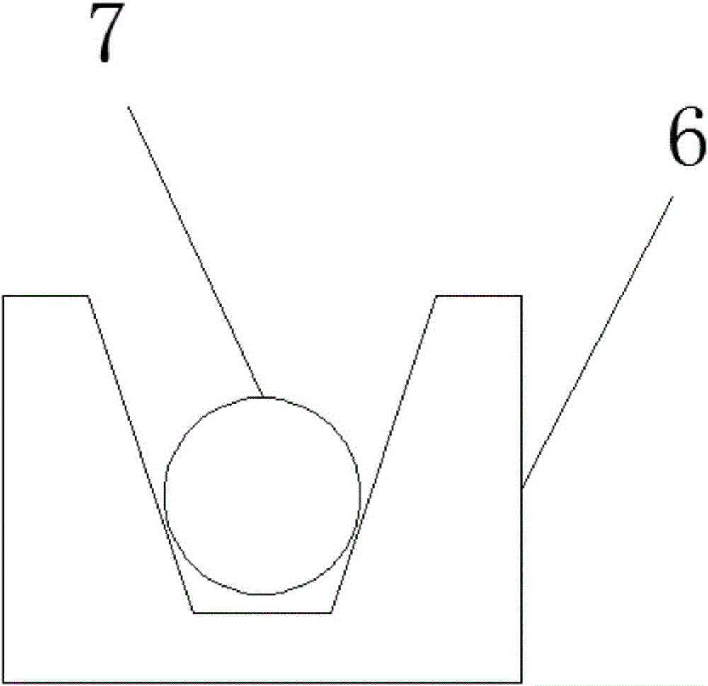 Verticality and symmetry degree testing tool for piston pin hole