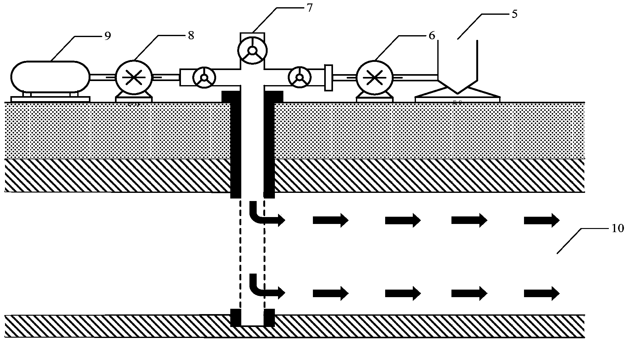 Method for applying gas-soluble surfactant to fluidity control of carbon dioxide oil displacement