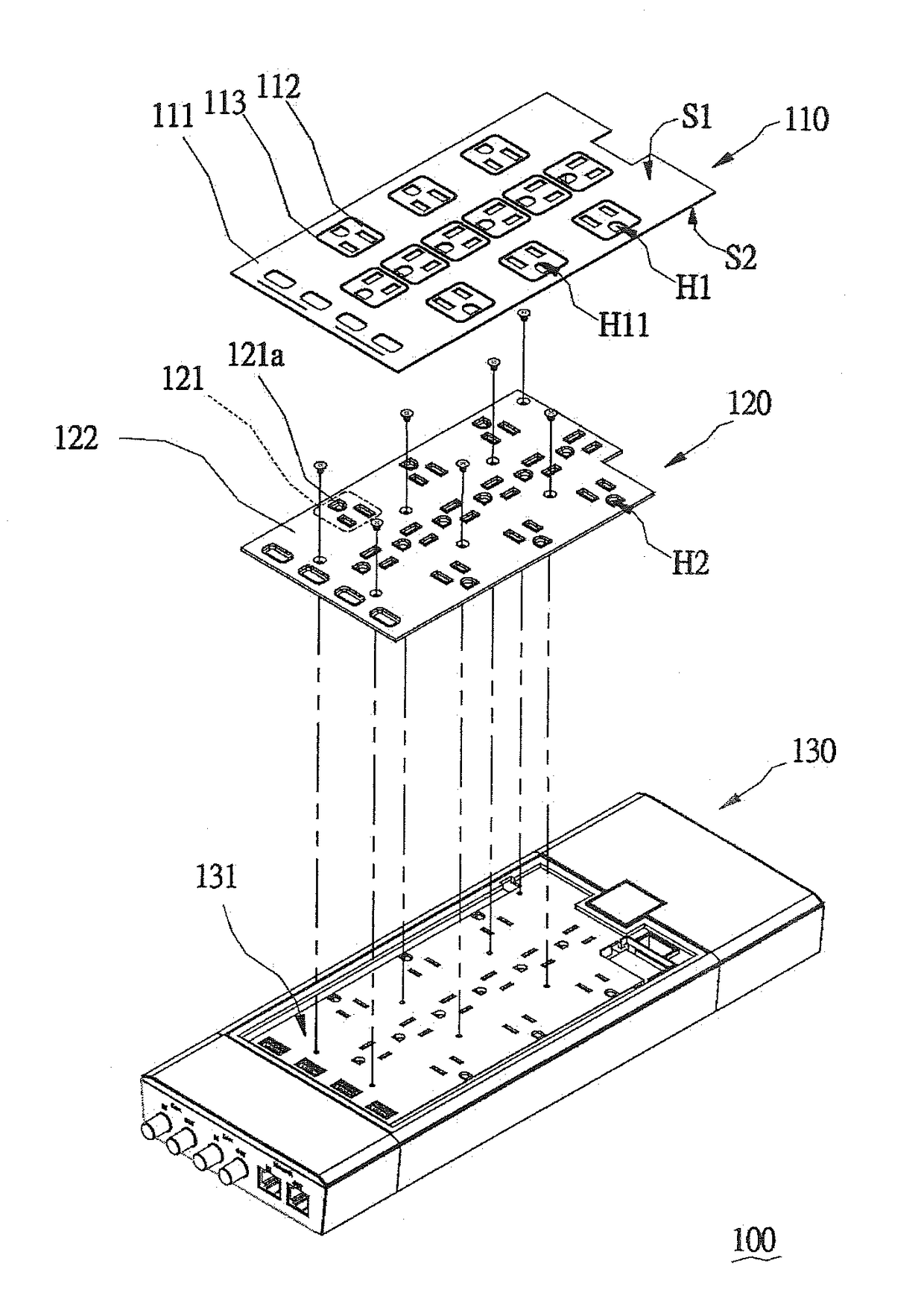 Power outlet device