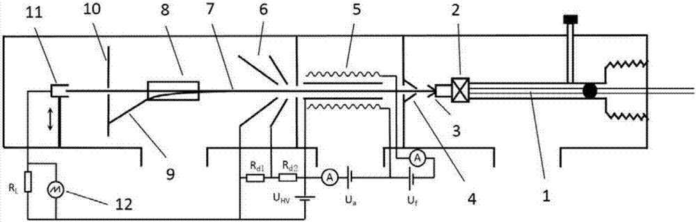 Method and system for on-line monitoring cluster ion beam of pulse gas