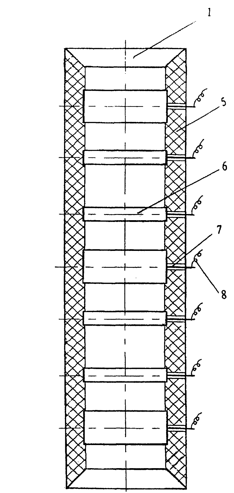 Seven-electrode conductivity sensor