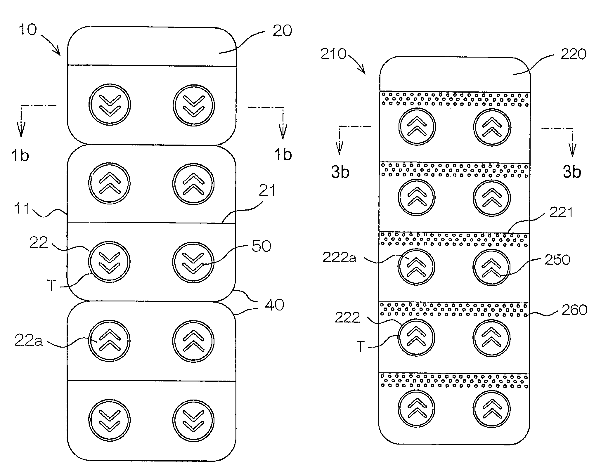 PTP for visually handicapped person